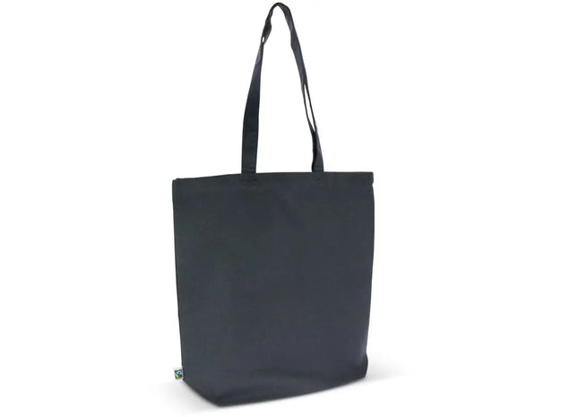 Nachhaltige Fairtrade Tasche 270 g/m² - Dunkelblau, Hochwertiges Design TK Gruppe® Grosshandel 