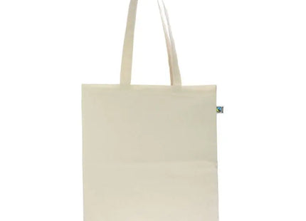 Fairtrade Tasche Lange Henkel 140 g/m² - Ecru, Nachhaltiges Design TK Gruppe® Grosshandel 