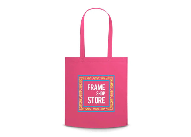 Rosa CANARY Non-woven Einkaufstasche (80 g/m²) - Leicht und stilvoll TK Gruppe® Grosshandel 