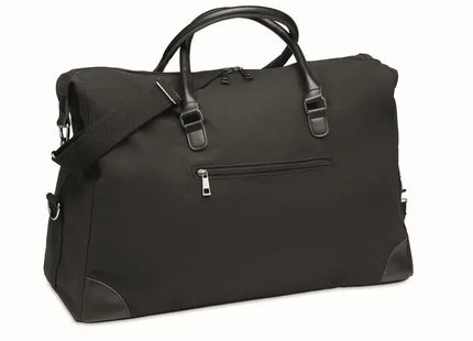 Entdecken Sie den Weekender Canvas 340 g/m² MONACO – schwarz, stilvoll und geräumig TK Gruppe® Grosshandel 