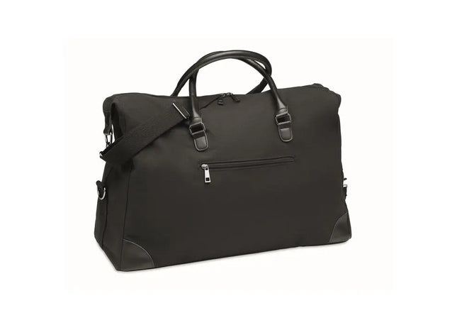 Entdecken Sie den Weekender Canvas 340 g/m² MONACO – schwarz, stilvoll und geräumig TK Gruppe® Grosshandel 