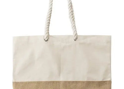 Khakifarbene Einkaufstasche aus Baumwolle, 280 g/m², Modell Diego – robust, umweltfreundlich, vielseitig TK Gruppe® Grosshandel 