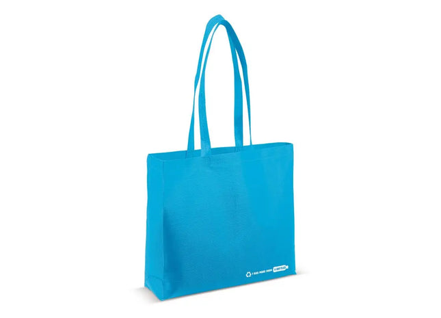 Blaue Umhängetasche aus R-PET 100g/m² - Nachhaltige Schultertasche, Robust und Stilvoll TK Gruppe® Grosshandel 