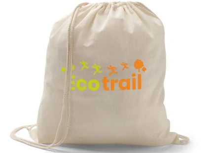 Leichter HANOVER Baumwollturnbeutel, 103 g/m² - Naturhell TK Gruppe® Grosshandel 