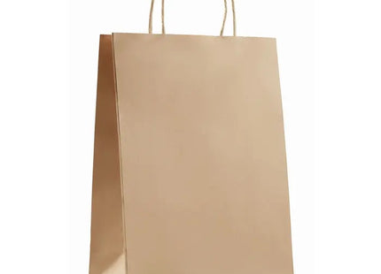 Papiertüte groß 150 g/m² PAPER LARGE - Beige Robuste und umweltfreundliche Tragetasche TK Gruppe® Grosshandel 