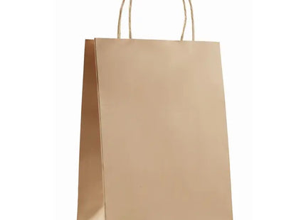 Papiertüte medium 150 g/m² PAPER MEDIUM - Beige Robuste und umweltfreundliche Tragetasche TK Gruppe® Grosshandel 