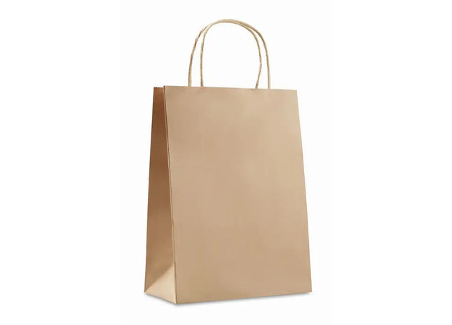 Papiertüte medium 150 g/m² PAPER MEDIUM - Beige Robuste und umweltfreundliche Tragetasche TK Gruppe® Grosshandel 
