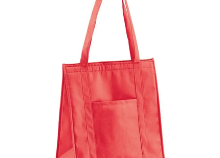 ROTTERDAM Leichte Kühltasche aus Vliesstoff, 80g/m², Rot TK Gruppe® Grosshandel 