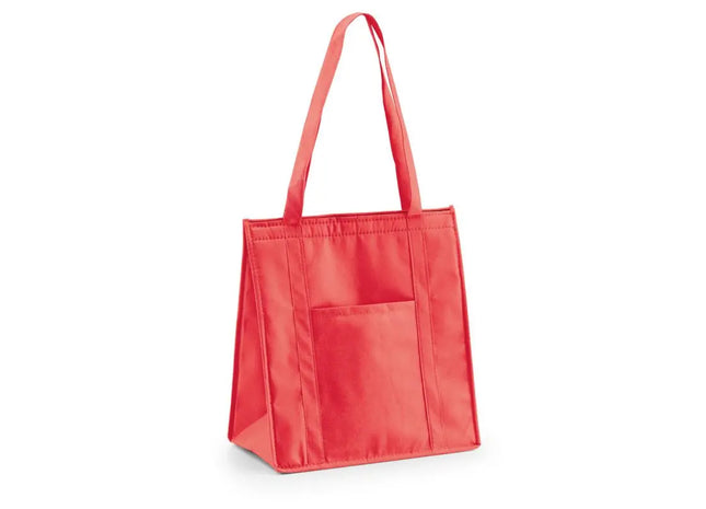 ROTTERDAM Leichte Kühltasche aus Vliesstoff, 80g/m², Rot TK Gruppe® Grosshandel 