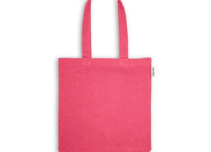 MERIDA Rosa Tragetasche aus Baumwolle und Recycelter Baumwolle (220 g/m²), Stilvoll & Nachhaltig TK Gruppe® Grosshandel 