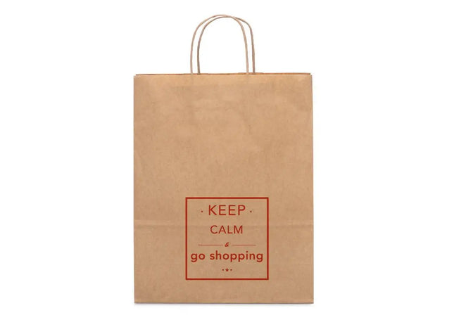 ELLEN Kraftpapiertasche Naturlook, Robust 115 g/m² TK Gruppe® Grosshandel 