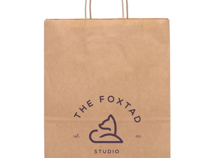 TAYLA Strapazierfähige Papiertüte, Natur Kraftpapier 115 g/m² TK Gruppe® Grosshandel 