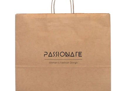 KIRA Naturfarbene Kraftpapiertasche, Extra Stark 115 g/m² TK Gruppe® Grosshandel 