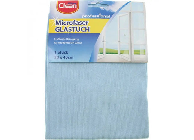 Microfiber Window Cloth CLEAN 30x40cm, 280g/m² TK Gruppe® Grosshandel 