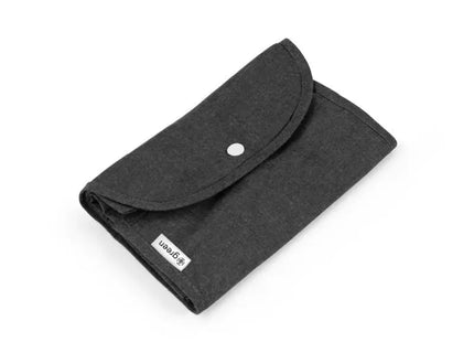 SIENA Schwarze Tragetasche aus Baumwolle & Recycelter Baumwolle (140 g/m²), Umweltfreundlich & Stilvoll TK Gruppe® Grosshandel 