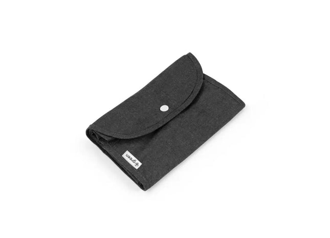 SIENA Schwarze Tragetasche aus Baumwolle & Recycelter Baumwolle (140 g/m²), Umweltfreundlich & Stilvoll TK Gruppe® Grosshandel 