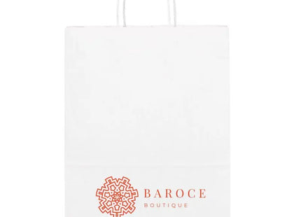 CABAZON Tragetasche aus Kraftpapier (90 g/m²) - Weiß Robuste und umweltfreundliche Tasche TK Gruppe® Grosshandel 