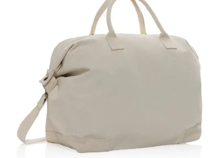 Kezar AWARE™ 500g/m² Wochenendtasche aus recyceltem Canvas, Off White, Stilvoll und Nachhaltig für Kurztrips TK Gruppe® Grosshandel 