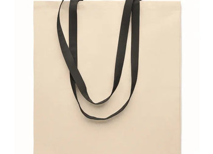 Schwarze Einkaufstasche 140g/m² ZEVRA – Robust, stilvoll, leicht, vielseitig TK Gruppe® Grosshandel 