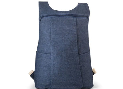 DENIM BPACK Klassischer Jeansstoff-Rucksack 300g/m² – Blau TK Gruppe® Grosshandel 