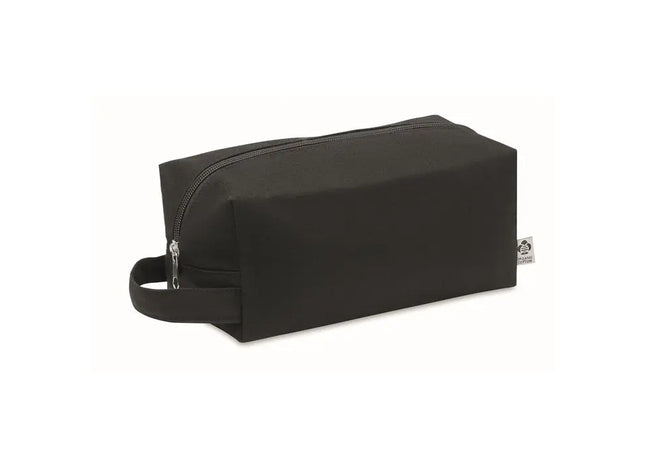 Robuste BIA Kosmetiktasche aus Canvas in Schwarz, 220 g/m² – Elegante Aufbewahrung TK Gruppe® Grosshandel 