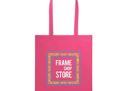 Rosa CANARY Einkaufstasche aus Non-Woven (80 g/m²) – Leichte und stilvolle Tragetasche für jeden Tag TK Gruppe® Grosshandel 