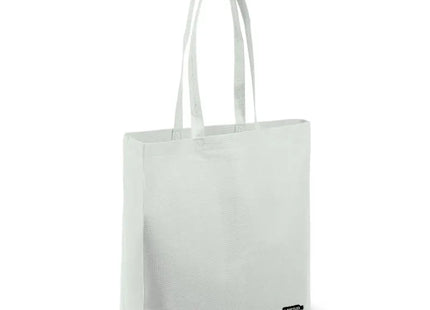 R-PET Umhängetasche in Reinweiß 100g/m² – Schlicht und Öko TK Gruppe® Grosshandel 