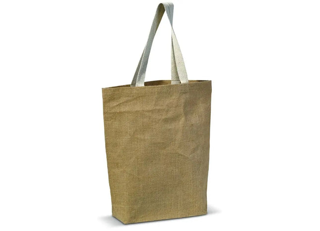 Naturfarbene Jute-Umhängetasche 340g/m² – Stilvoll & Praktisch TK Gruppe® Grosshandel 