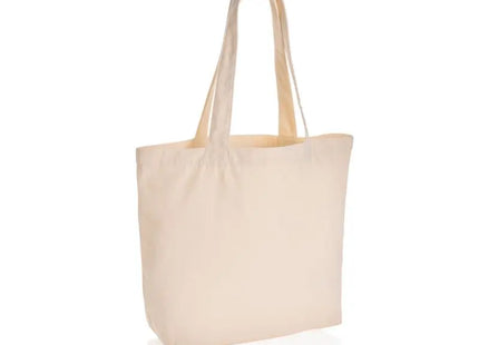 Impact Aware™ rCanvas Shopper 240g/m² + Tasche, ungefärbt – Off White TK Gruppe® Grosshandel 