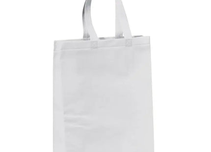 Robuste Weiß Laminierte Non Woven Tasche, 105g/m² – Vielseitig & Nachhaltig TK Gruppe® Grosshandel 