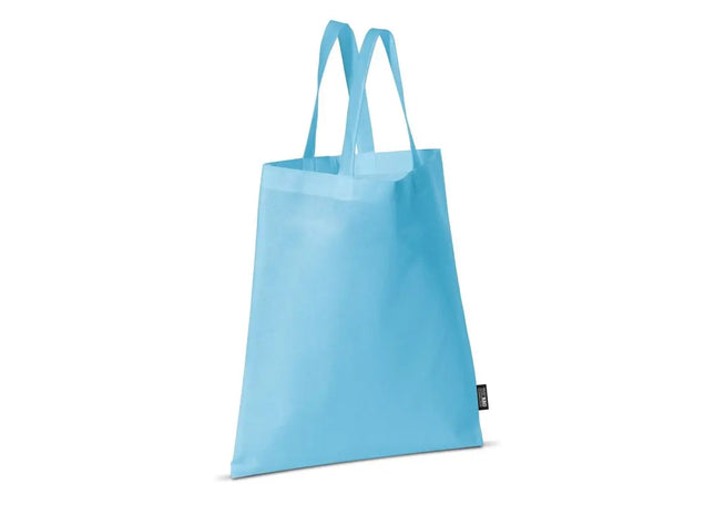 Hellblaue Tragetasche Non-Woven Colour 75g/m² – leicht und wiederverwendbar TK Gruppe® Grosshandel 