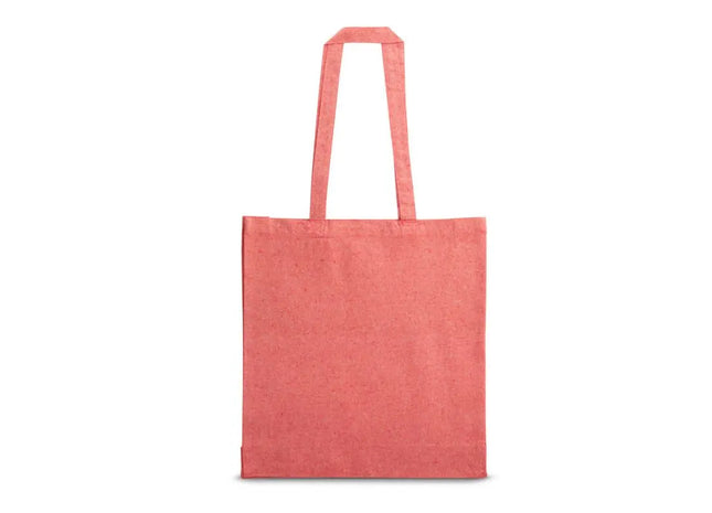 Rote MARACAY Tragetasche aus recycelter Baumwolle (140 g/m²) – umweltfreundlich, stilvoll, robust TK Gruppe® Grosshandel 