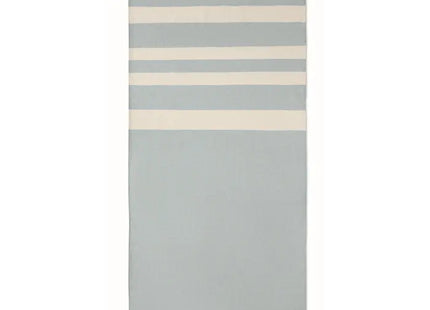 AGOURA Hamam-Handtuch 140 g/m² - blau, leicht und saugfähig, ideal für Sauna und Strand TK Gruppe® Grosshandel 