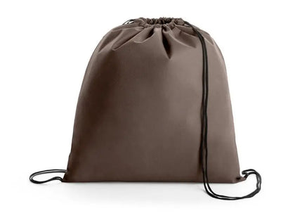 BOXP Turnbeutel aus Non-woven (80 g/m²) - dunkelbraun, robust und umweltfreundlich TK Gruppe® Grosshandel 