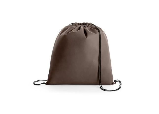 BOXP Turnbeutel aus Non-woven (80 g/m²) - dunkelbraun, robust und umweltfreundlich TK Gruppe® Grosshandel 