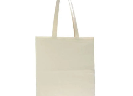 GOTS Zertifizierte Tasche mit Langen Henkeln, 140 g/m² in Ecru – Nachhaltig & Stilvoll TK Gruppe® Grosshandel 