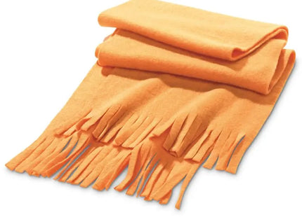 Wärmender JASON Fleece-Schal (200 g/m²) in Leuchtendem Orange - Ideal für kalte Tage TK Gruppe® Grosshandel 