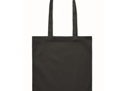 Langlebige RASSA COLOURED Canvas Einkaufstasche 270 g/m² in Schwarz TK Gruppe® Grosshandel 