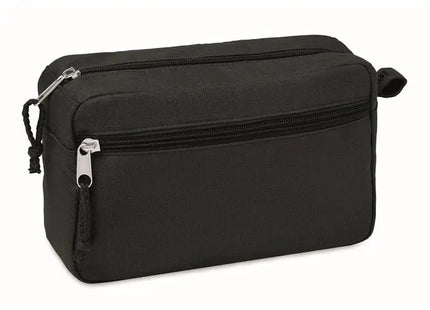 NAIMA COSMETIC Hanf-Kosmetikbeutel 200g/m² in Schwarz, 100 Zeichen TK Gruppe® Grosshandel 