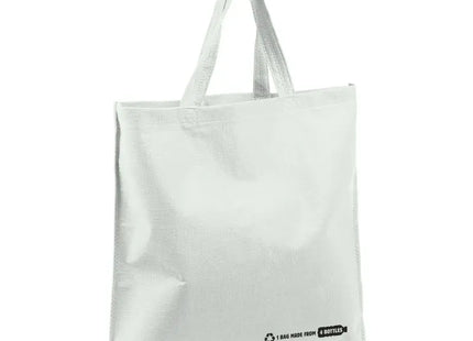 R-PET Tragetasche 100g/m² in Weiß – Stilvoll, Leicht & Umweltfreundlich TK Gruppe® Grosshandel 