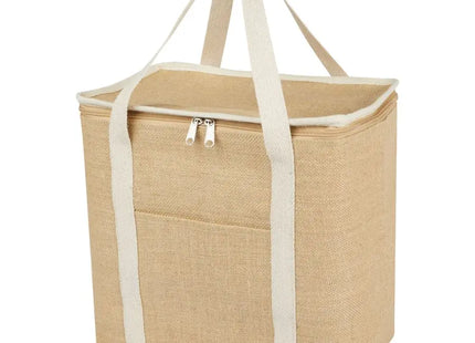 Juta Jute-Kühltragetasche, 19L, 300g/m², naturweiß, umweltfreundlich TK Gruppe® Grosshandel 