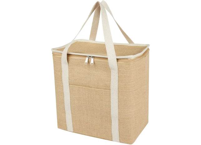 Juta Jute-Kühltragetasche, 19L, 300g/m², naturweiß, umweltfreundlich TK Gruppe® Grosshandel 