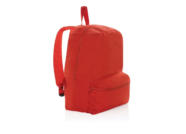 Impact Aware™ Leuchtend Roter 285g/m² rCanvas-Rucksack TK Gruppe® Grosshandel 