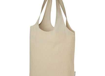 Pheebs 150 g/m² recycelte Einkaufstasche 7L - heather natur TK Gruppe® Grosshandel 