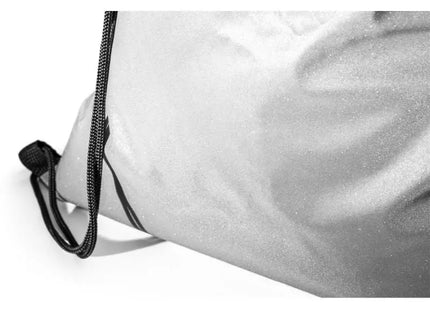 SYROS Reflektierende Tasche aus Polyester (200 g/m²) - satinsilber, sicher und stilvoll TK Gruppe® Grosshandel 