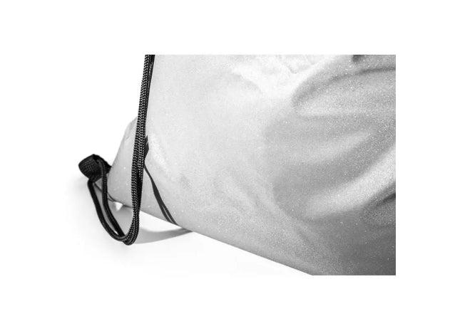 SYROS Reflektierende Tasche aus Polyester (200 g/m²) - satinsilber, sicher und stilvoll TK Gruppe® Grosshandel 