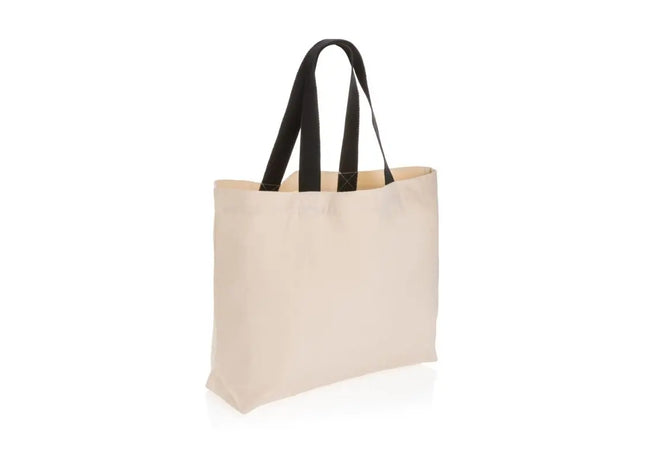 Große Impact Aware™ Tasche aus rCanvas 240g/m², ungefärbt – Off White TK Gruppe® Grosshandel 