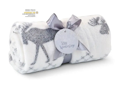 Rudolph Wohndecke - Weiße Kuscheldecke, 120x150 cm, 190 g/m² - weich & einladend TK Gruppe® Grosshandel 