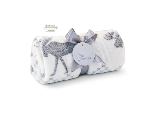 Rudolph Wohndecke - Weiße Kuscheldecke, 120x150 cm, 190 g/m² - weich & einladend TK Gruppe® Grosshandel 