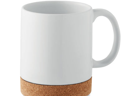 Sublimationsbecher aus Keramik und Kork